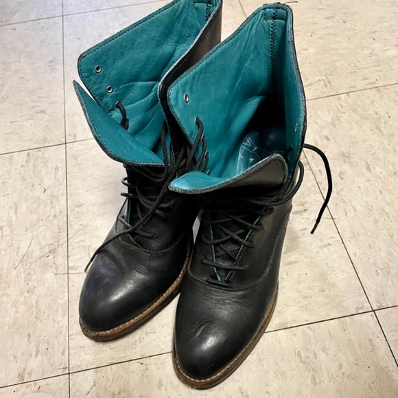 PS Kaufman Crosswalk Lace-up Leather Boots - Picture 2 of 11